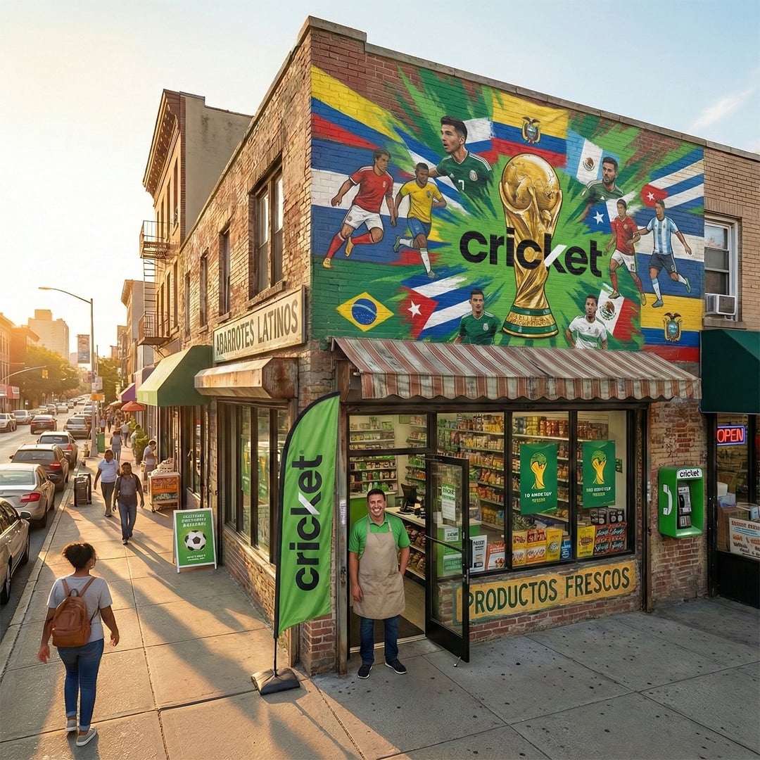 Cricket Wireless World Cup 2026 campaign hero
