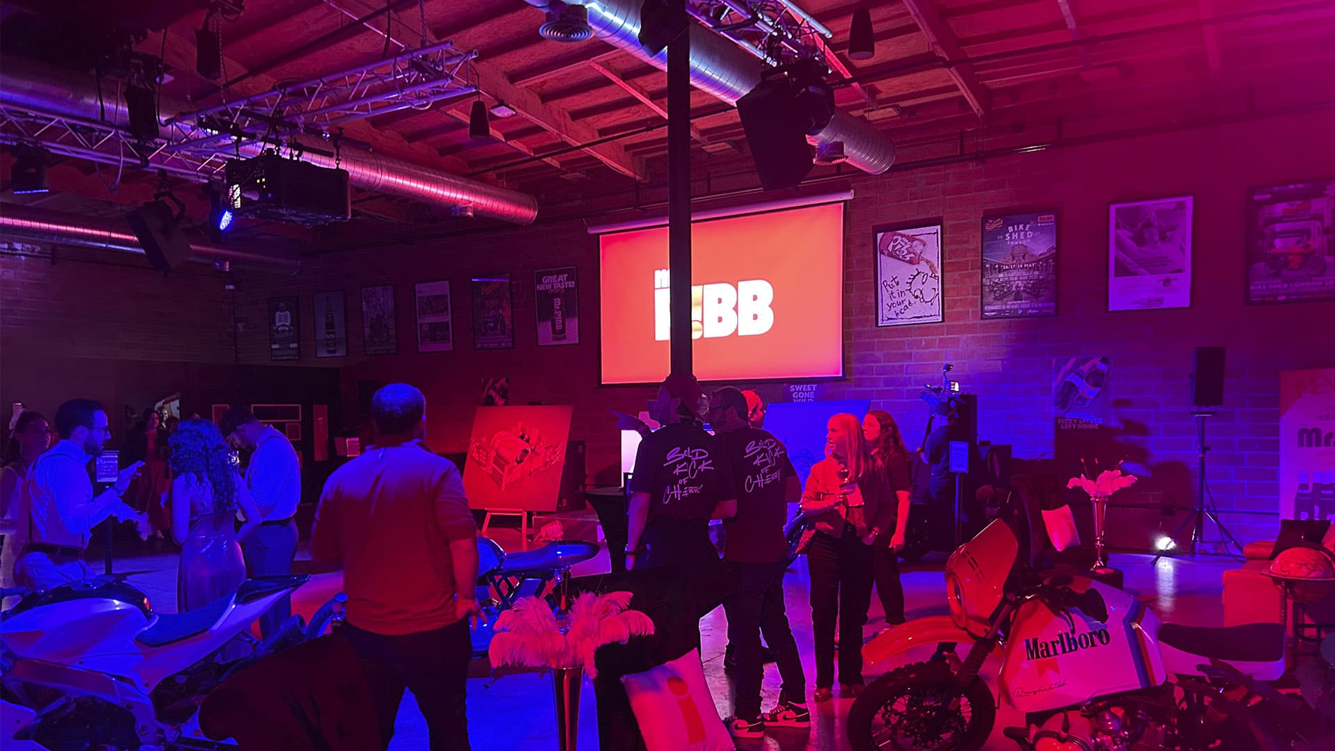 Mr. Pibb internal launch party venue